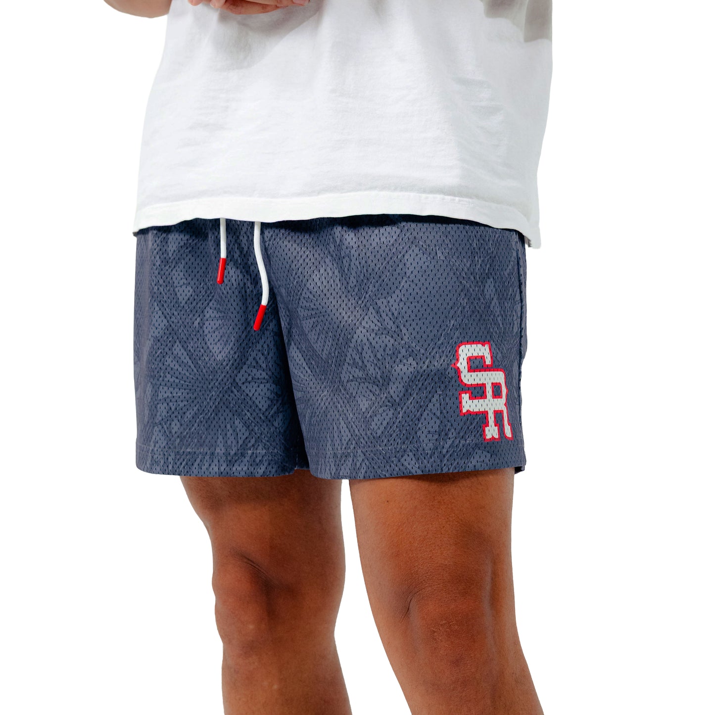 Varsity Mesh Shorts (Midnight Camo)