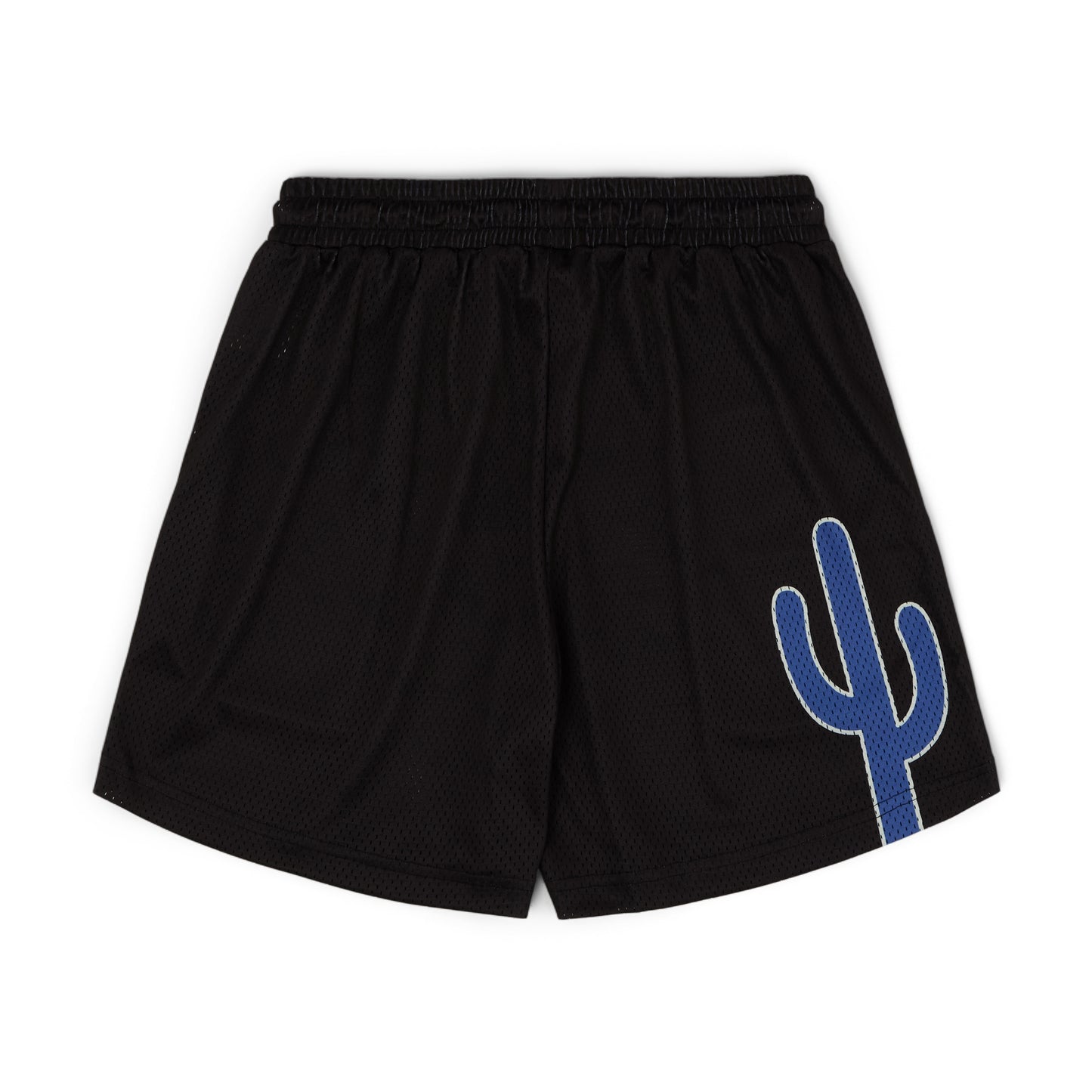 Varsity Mesh Shorts (Black/Blue)