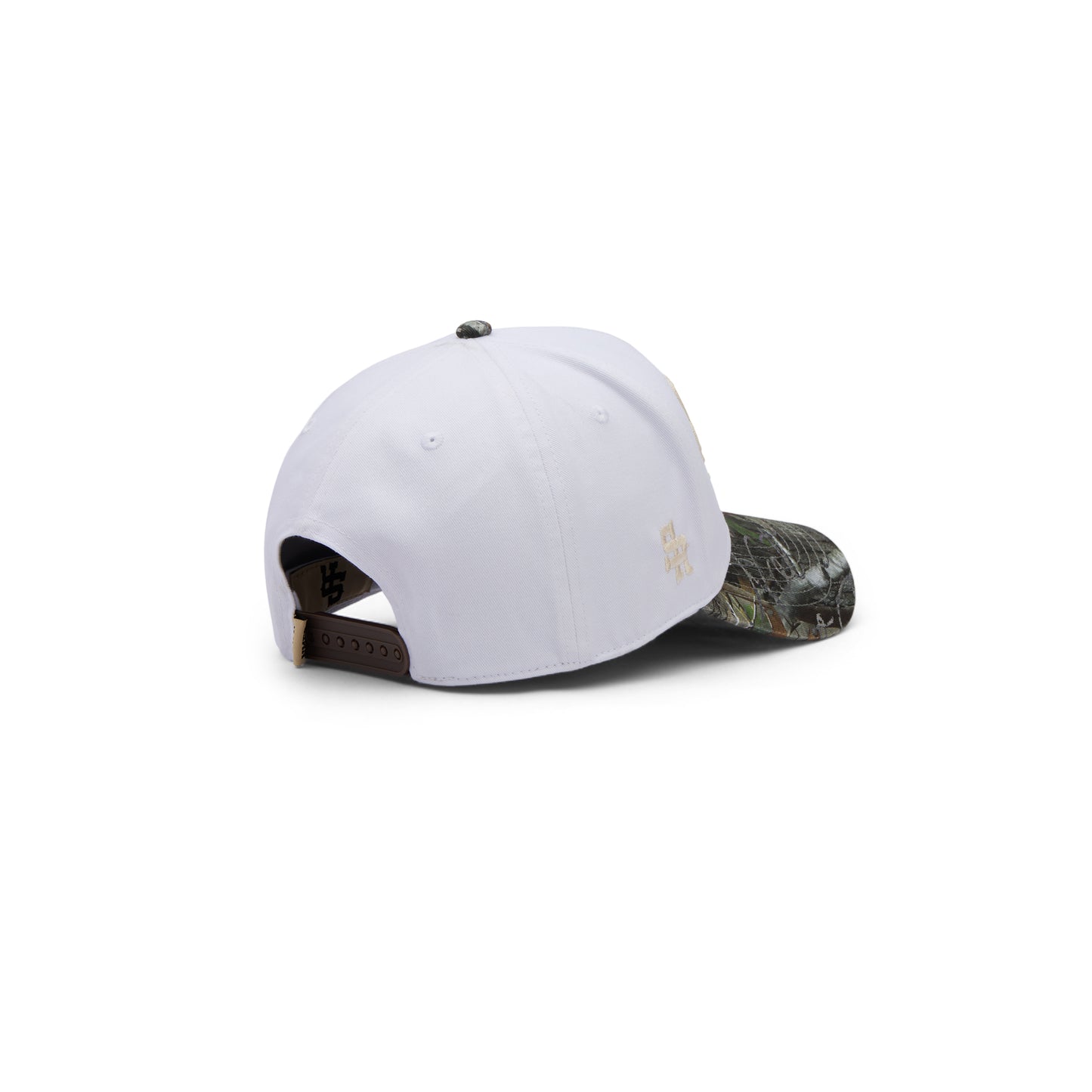 Midtown "Script Logo" Structured Hat (White/Camo)