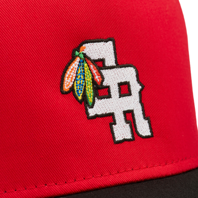 Stevenson Ranch x Chicago "Anthem" Hat (Red/Black)