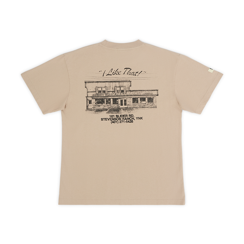 P Street Market Tee (Beige)