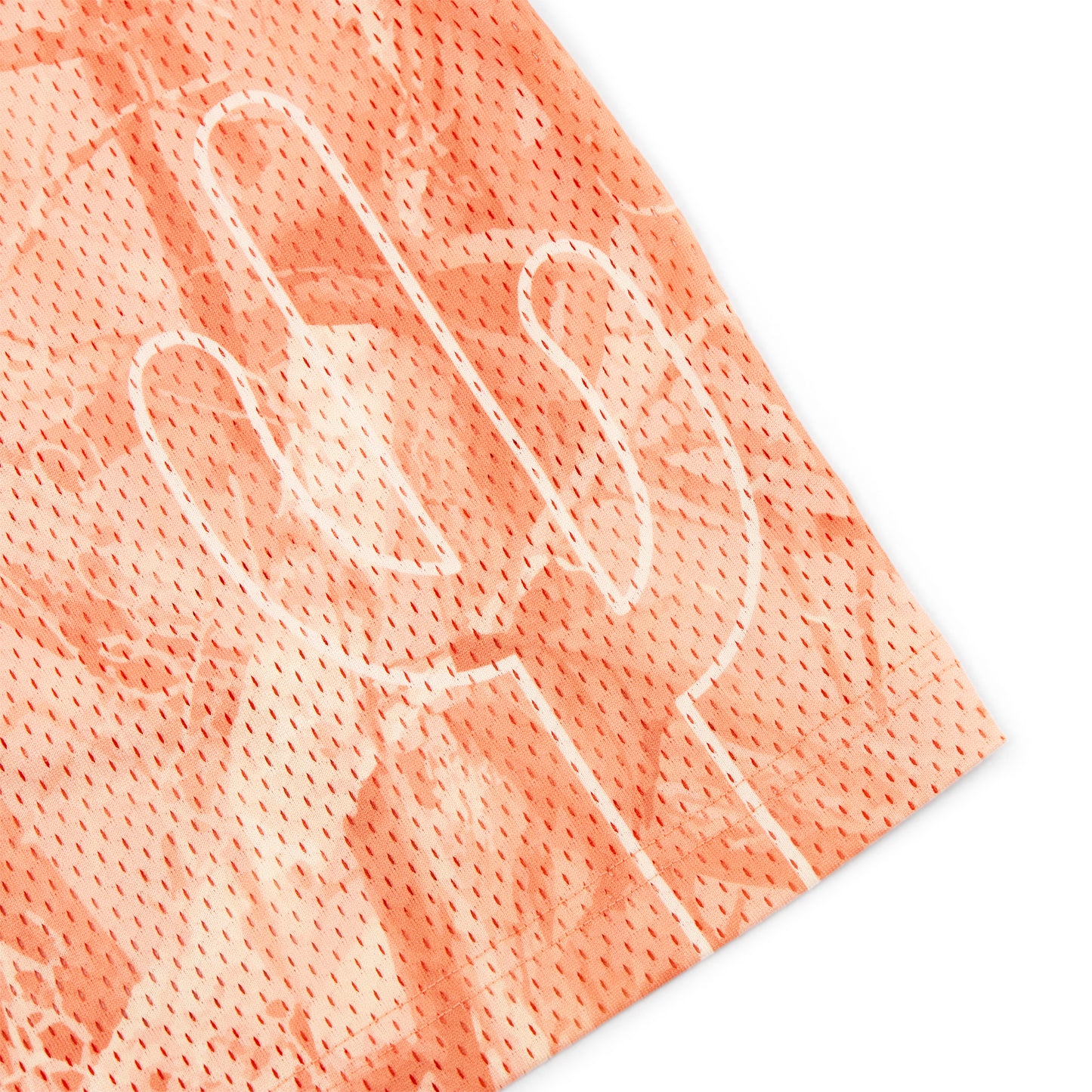 Varsity Mesh Shorts (Peach Camo)