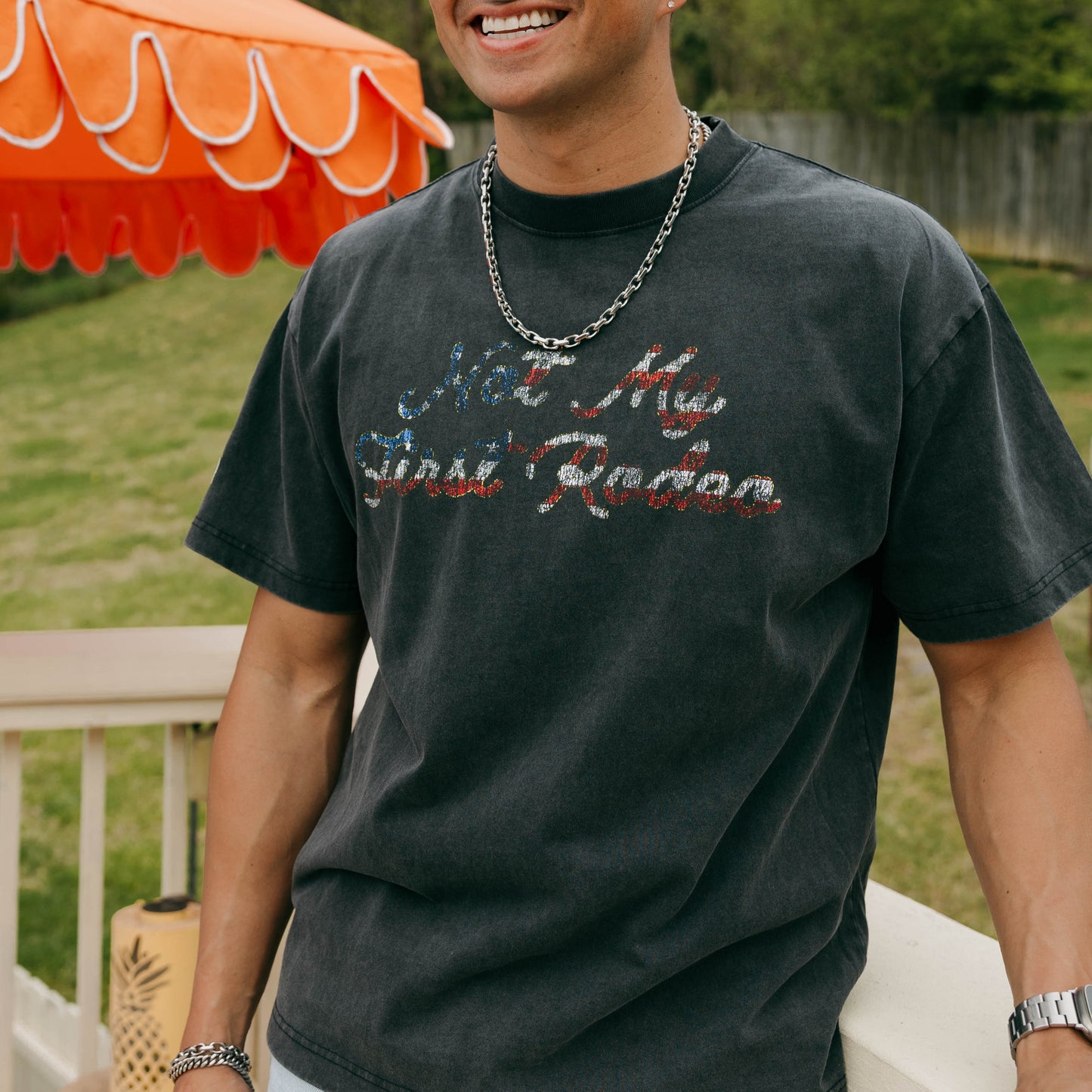 Ol' Glory Tee (Vintage Black)