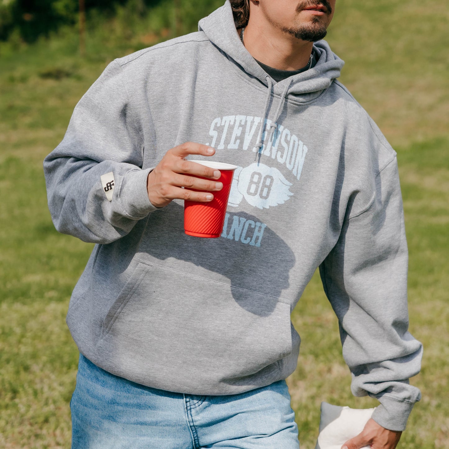 Track Hoodie (Heather Grey)
