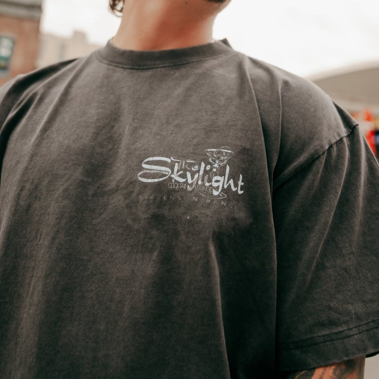 Skylight Tee (Vintage Black)