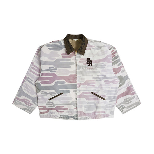 Cacti Camo Canvas Work Jacket
