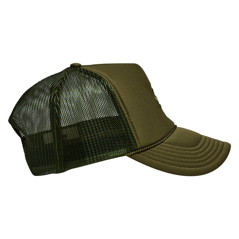 Classic Trucker Hat (Green/Green)