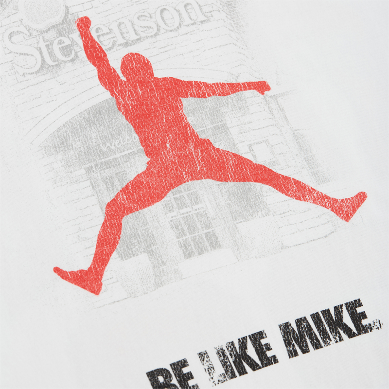 Stevenson Ranch x Chicago "Air Steven" Tee (White)