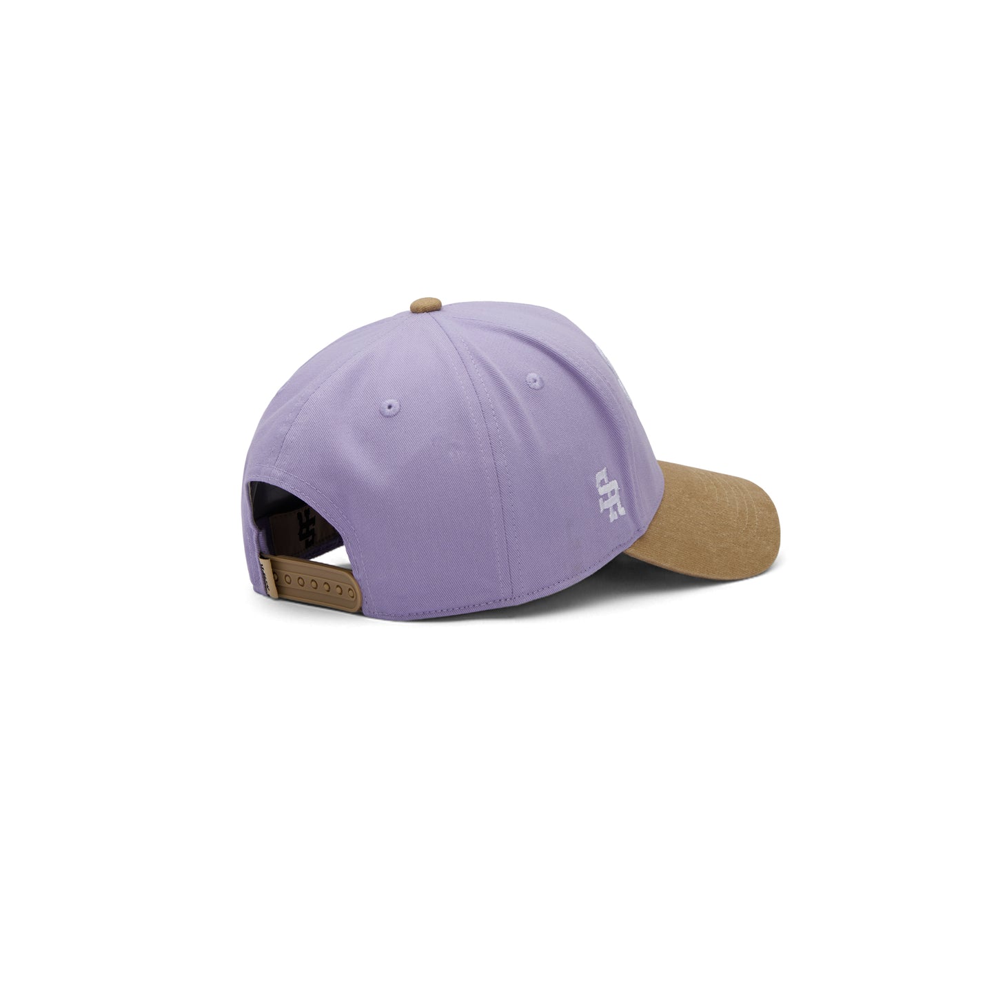 Midtown "Script Logo" Structured Hat (Purple/Tan)
