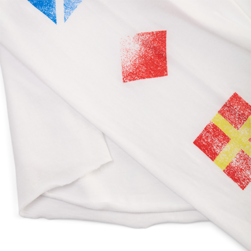 Womens Regatta Cropped Long Sleeve Tee (White)