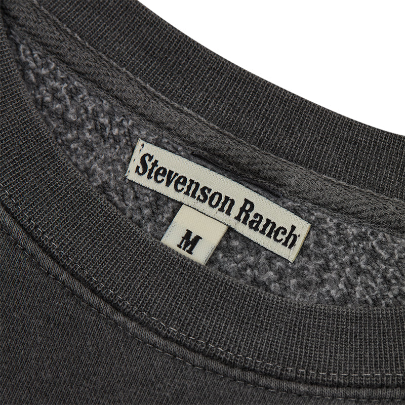 Elbow Print Crewneck (Black)