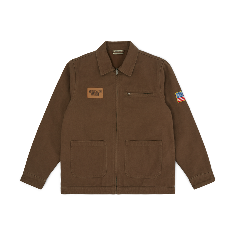 Jobsite Canvas Work Jacket (Brown) | Stevenson Ranch – Stevenson Ranch Jobsite Canvas Work Jacket (Brown) | Stevenson Ranch – Stevenson Ranch