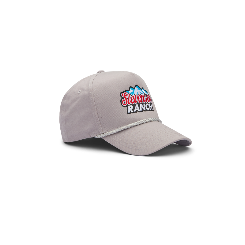Silver Bullet Structured Rope Hat (Grey)