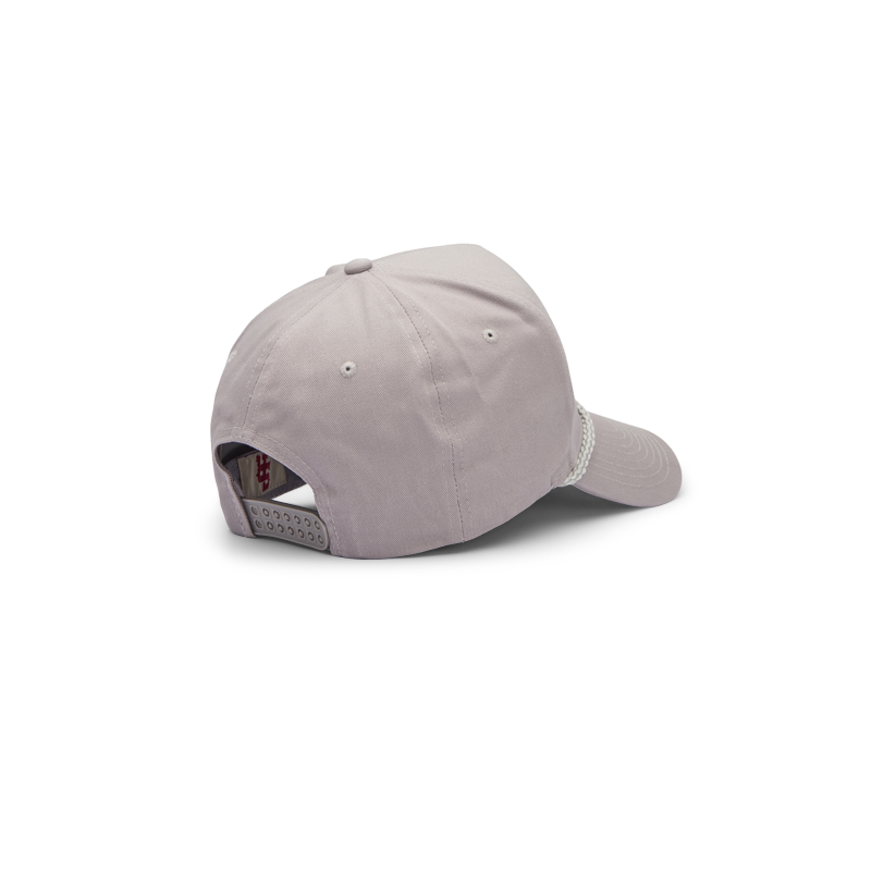 Silver Bullet Structured Rope Hat (Grey)