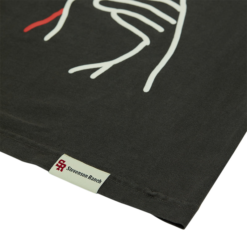Smoking Cowboy Tee (Vintage Black)