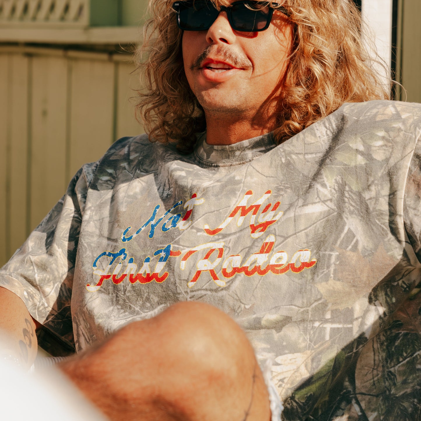 Ol' Glory Tee (Vintage Camo)