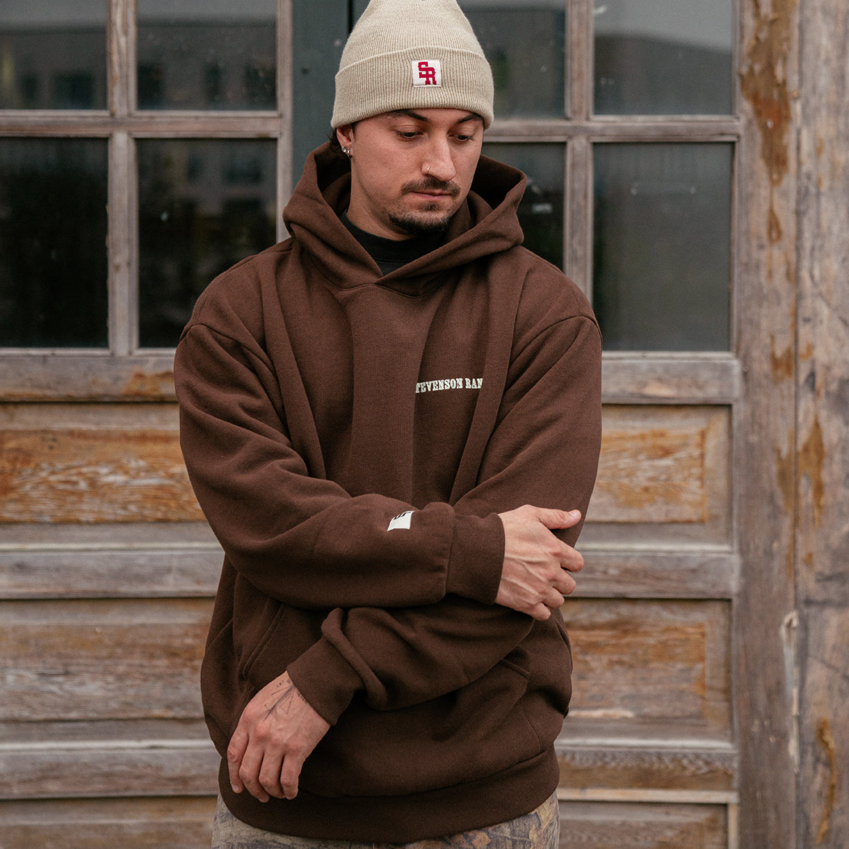 Let The Birds Fly Hoodie (Brown)