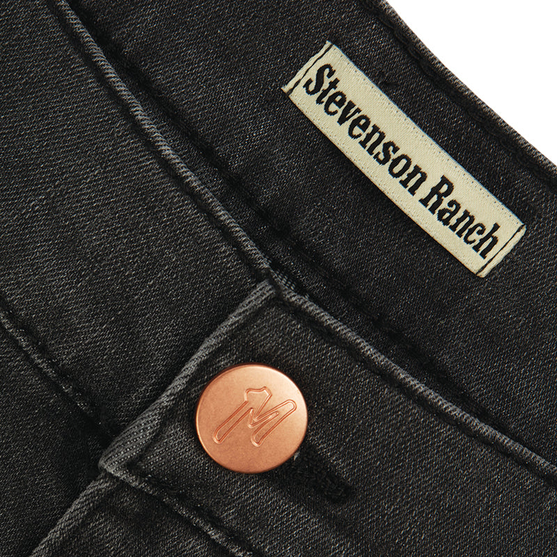 Stevenson Ranch Jorts (Black)