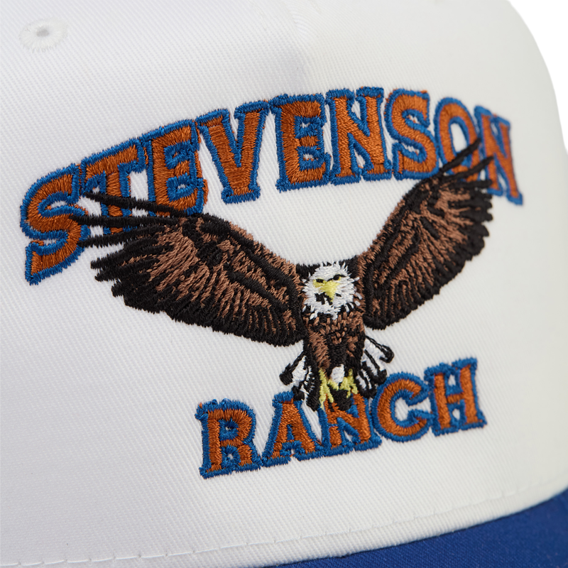 Flying Eagle Structured Hat (White/Blue)