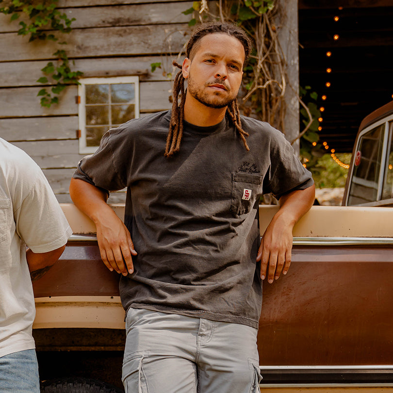 Concealed Carry Pocket Tee (Vintage Black)
