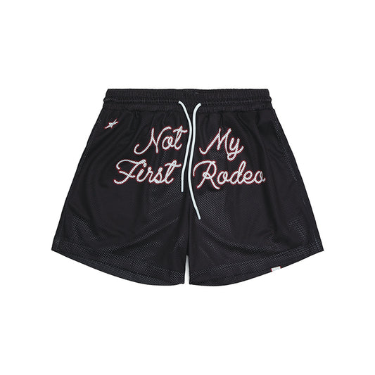 Stevenson Ranch x Coyotes NFMR Varsity Mesh Shorts (Black)
