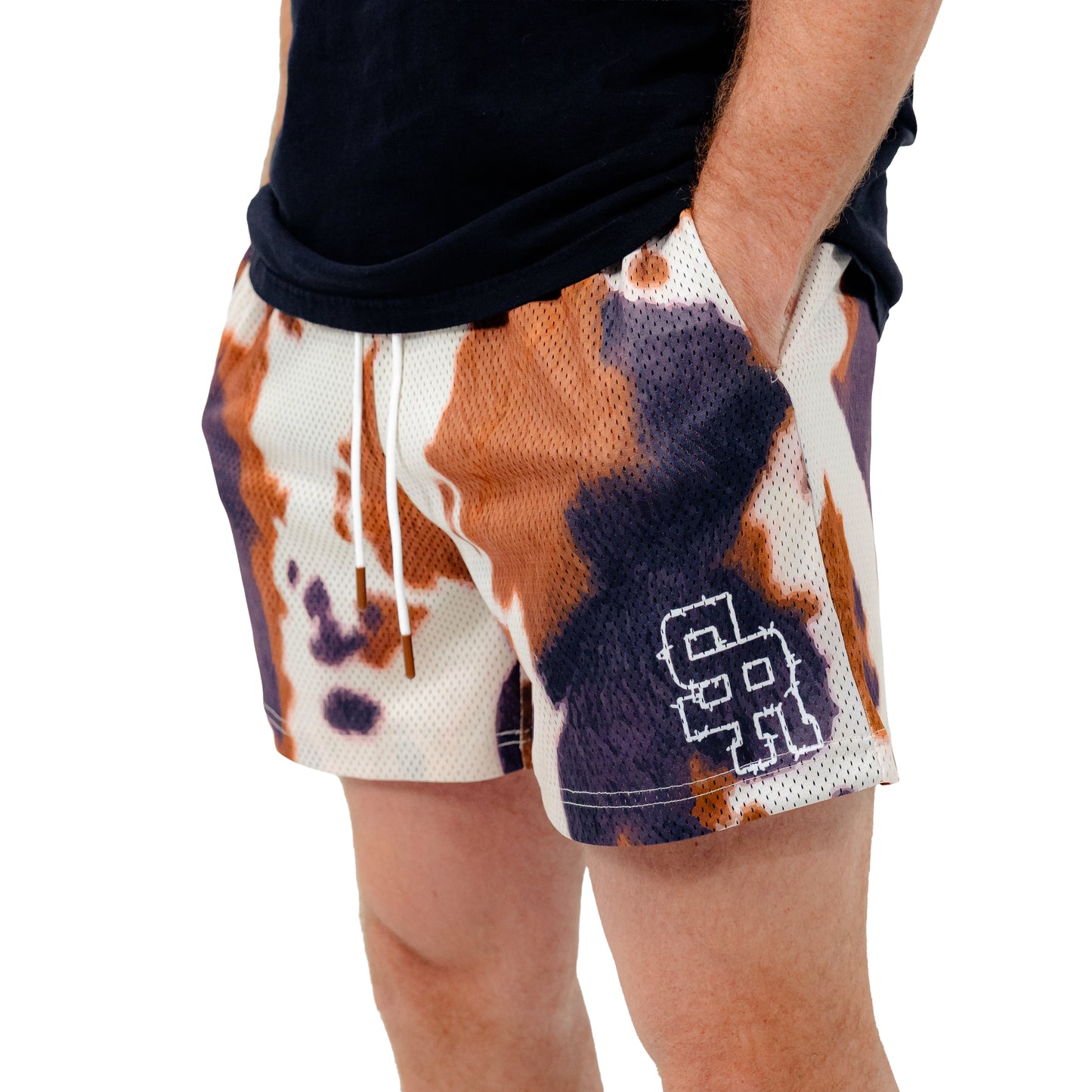Varsity Mesh Shorts (Cowhide)