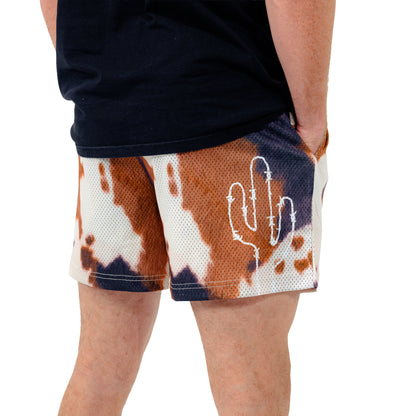 Varsity Mesh Shorts (Cowhide)