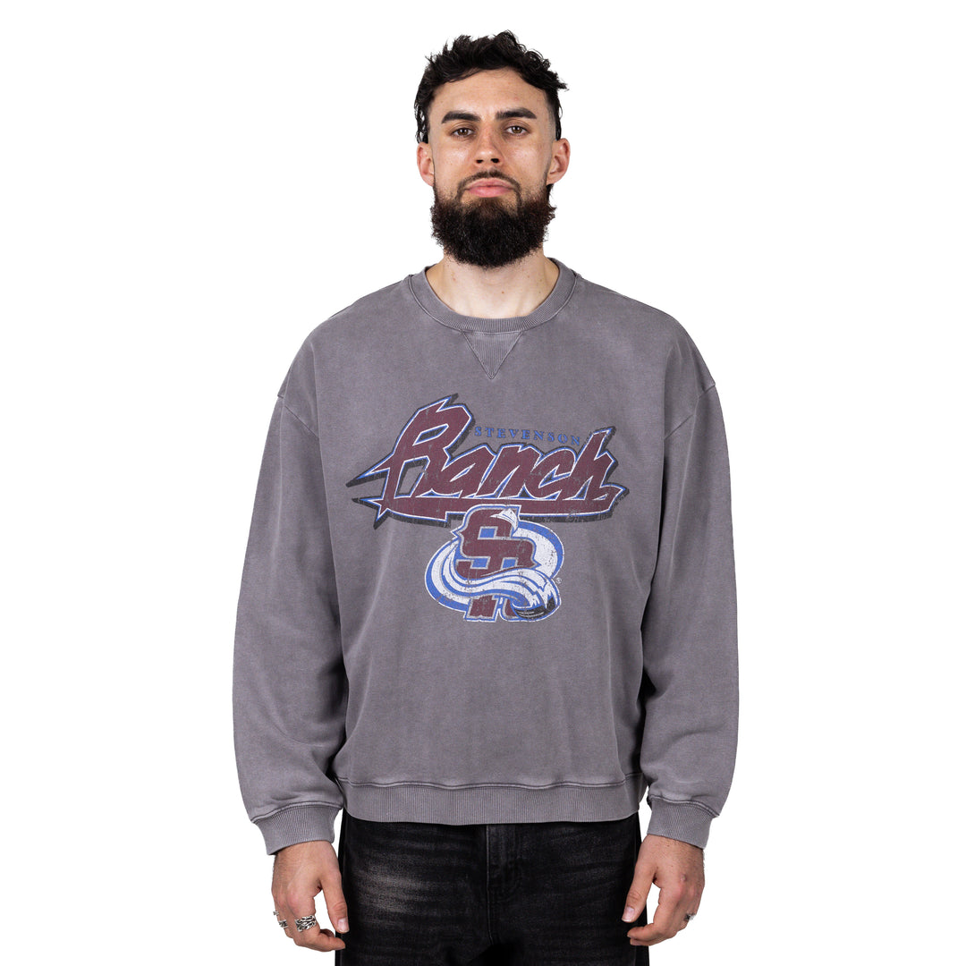 Red Rocks Avalanche Crewneck (Grey)