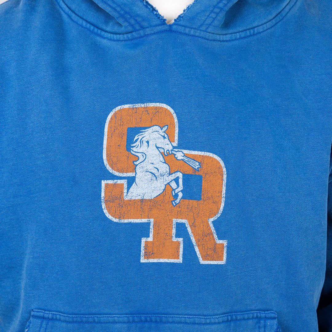 Red Rocks Bronco Hoodie (Blue)