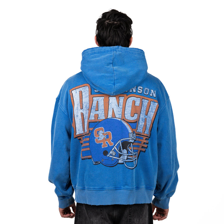 Red Rocks Bronco Hoodie (Blue)