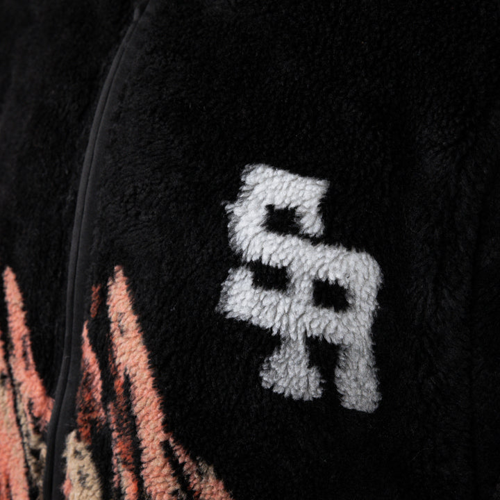 Red Rocks Sherpa Jacket (Black)