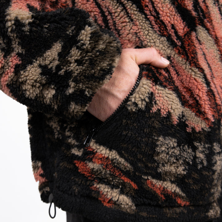 Red Rocks Sherpa Jacket (Black)