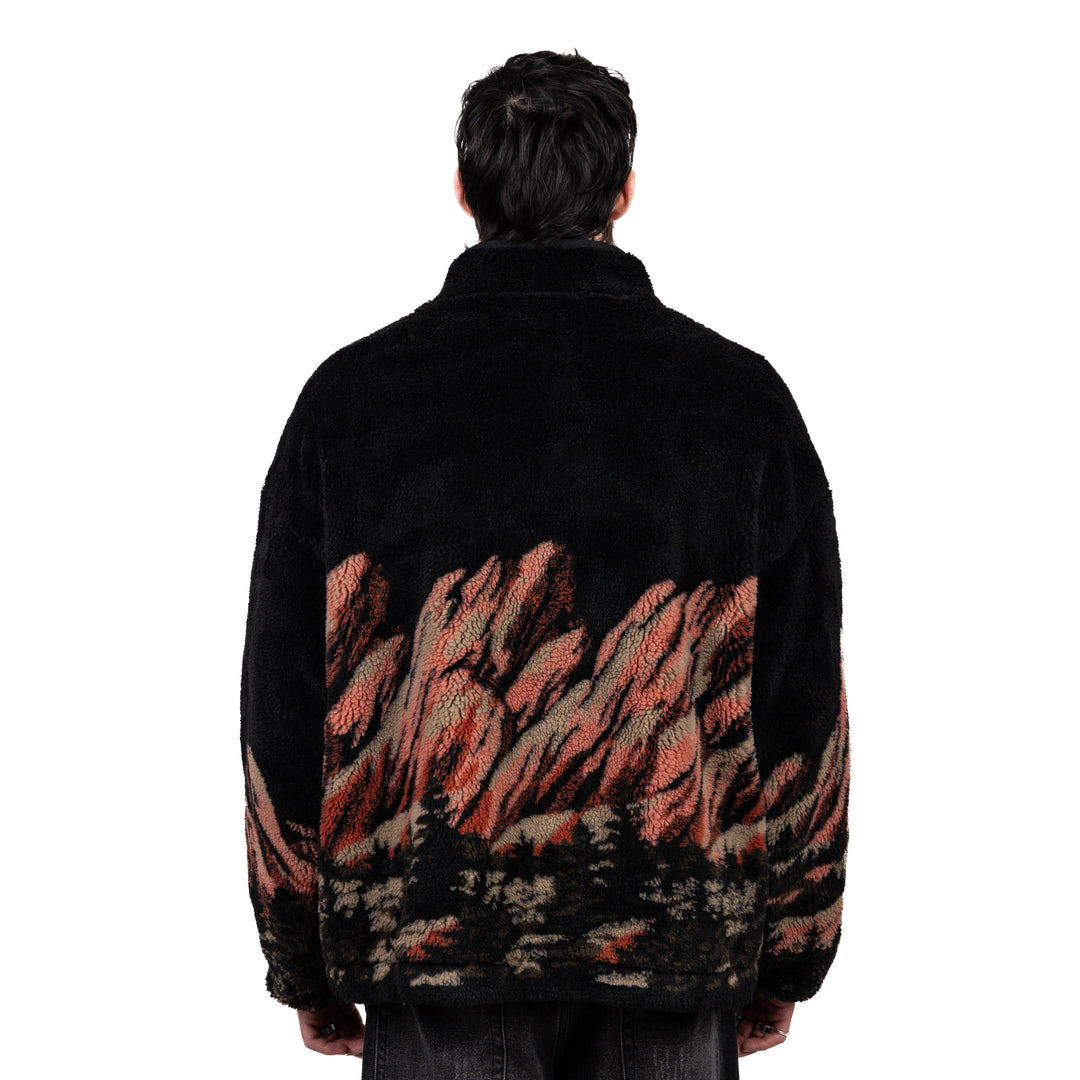 Red Rocks Sherpa Jacket (Black)