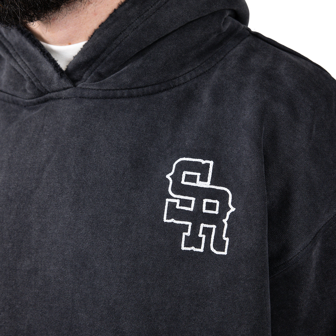 Essential Hoodie (Washed Black)