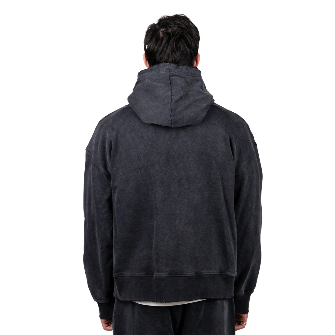 Essential Hoodie (Washed Black)