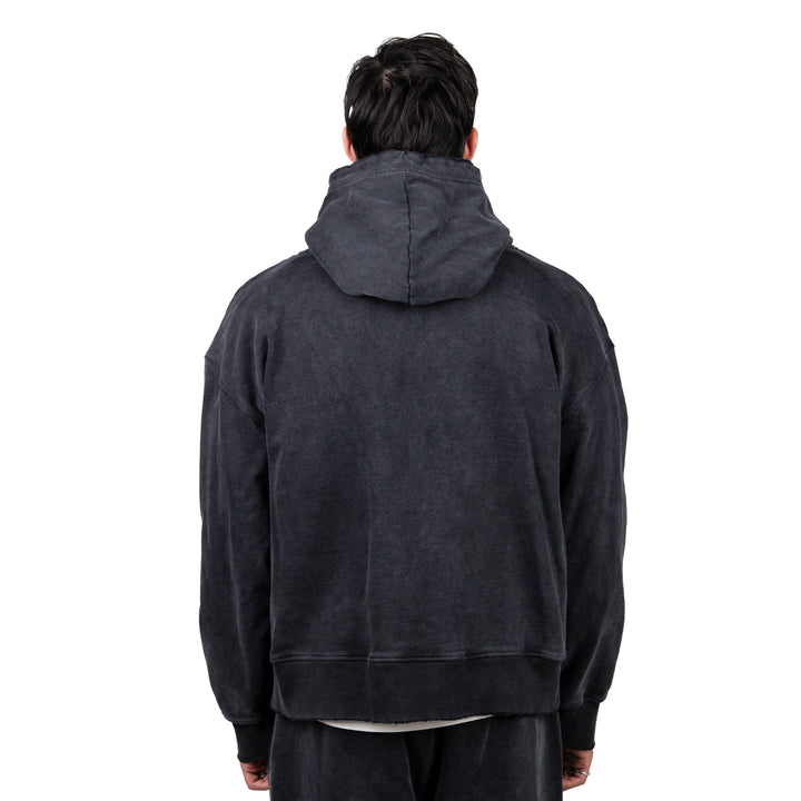 Essential Hoodie (Washed Black)