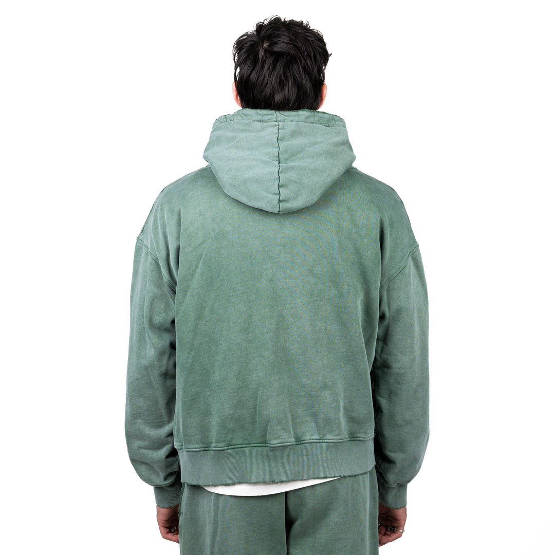 Essential Hoodie (Washed Green)