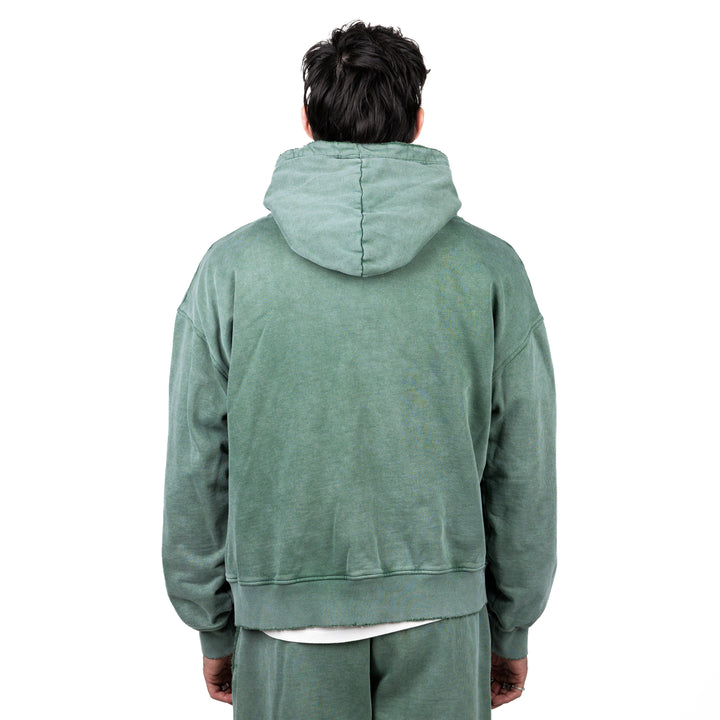 Essential Hoodie (Washed Green)
