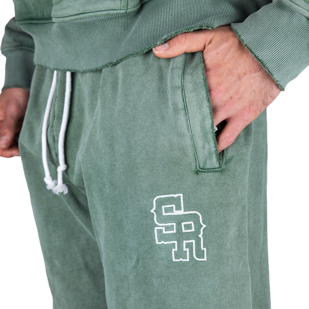 Essential Sweatpants (Washed Green)