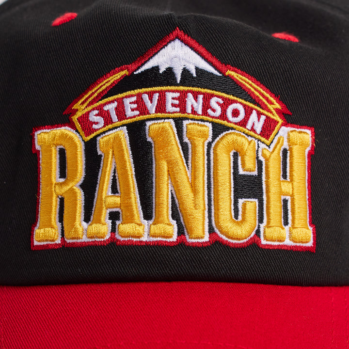 Red Rocks Unstructured Hat (Black/Red)