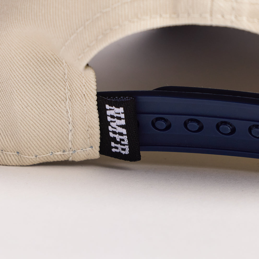 Red Rocks A-Frame Hat (Cream/Blue)