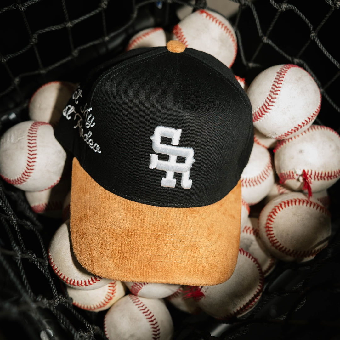 Heritage Structured Hat (Black/Tan)