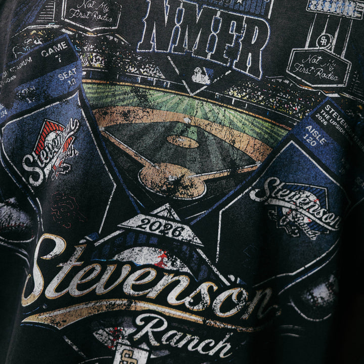 World Champs Vintage Tee (Washed Black)
