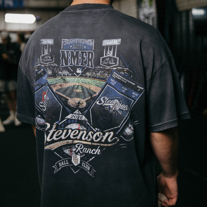 World Champs Vintage Tee (Washed Black)