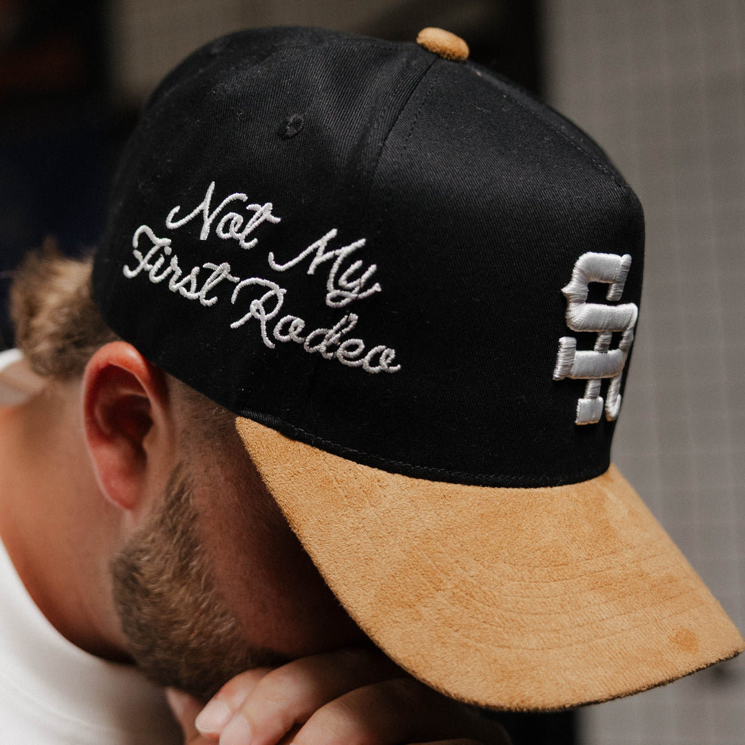 Heritage Structured Hat (Black/Tan)