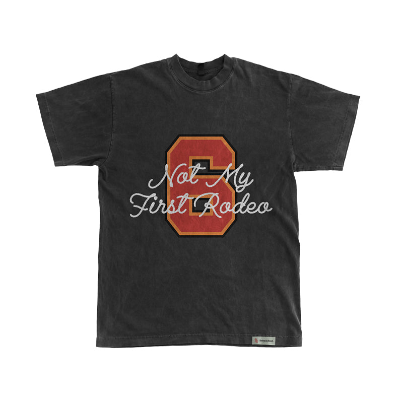 Stevenson Ranch x Baker Mayfield #6 Tee (Vintage Black)