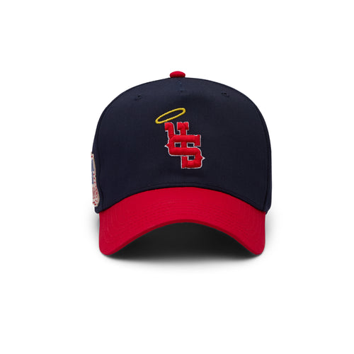 Stevenson Ranch x LA "Prayer" Hat (Blue/Red)