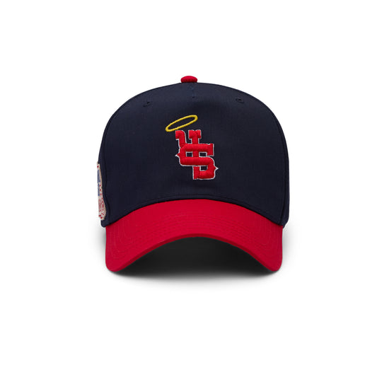 Stevenson Ranch x LA "Prayer" Hat (Blue/Red)