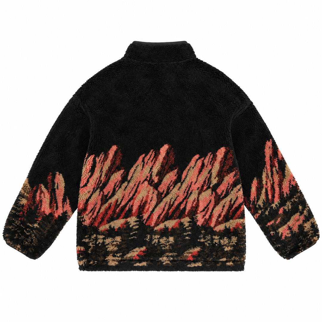 Red Rocks Sherpa Jacket (Black)