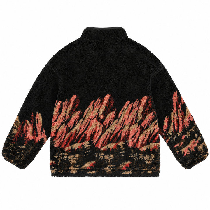 Red Rocks Sherpa Jacket (Black)